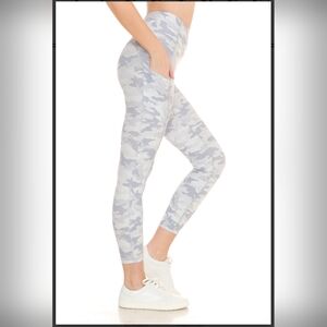 Light Grey Active Camouflage Print Leggings